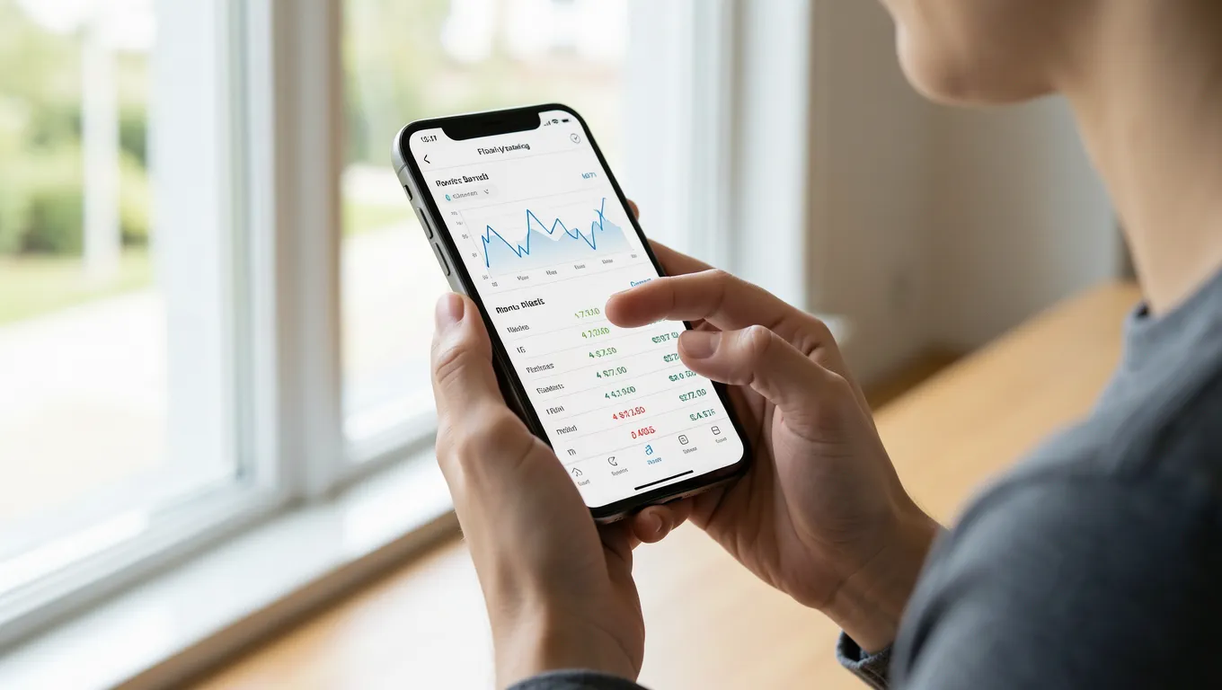 Using a mobile device to manage payday loans and finances in 2026.